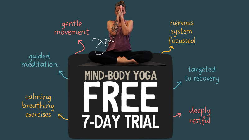 Mind-Body Yoga School Free 7-day trial image.