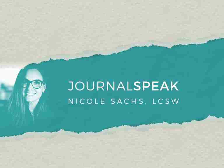 JournalSpeak by Nicole Sachs LCSW