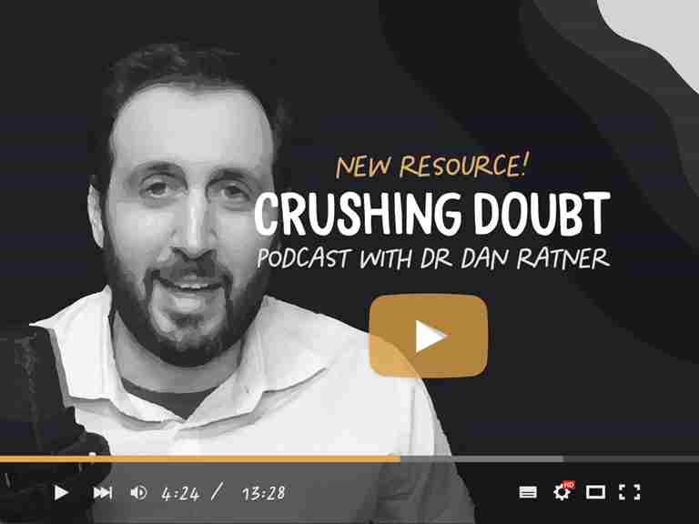 Crushing Doubt Podcast by Dr Dan Ratner PsyD